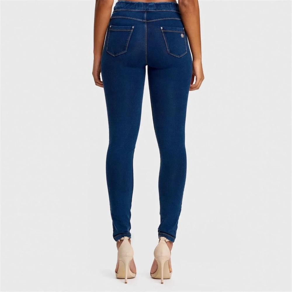 Freddy N.O.W Denim High-Waist Full Length Leggings Medium, NWT
